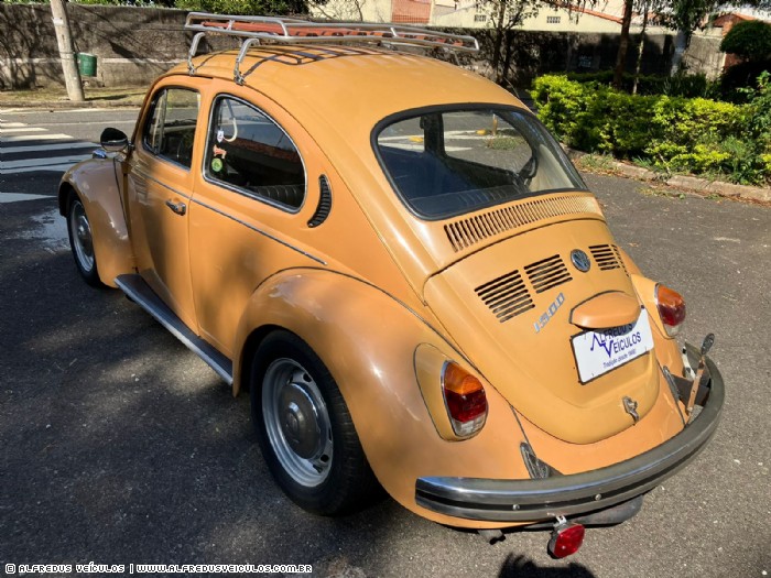 X RARIDADES FUSCA 1500 PLACA PRETA 1974/1974